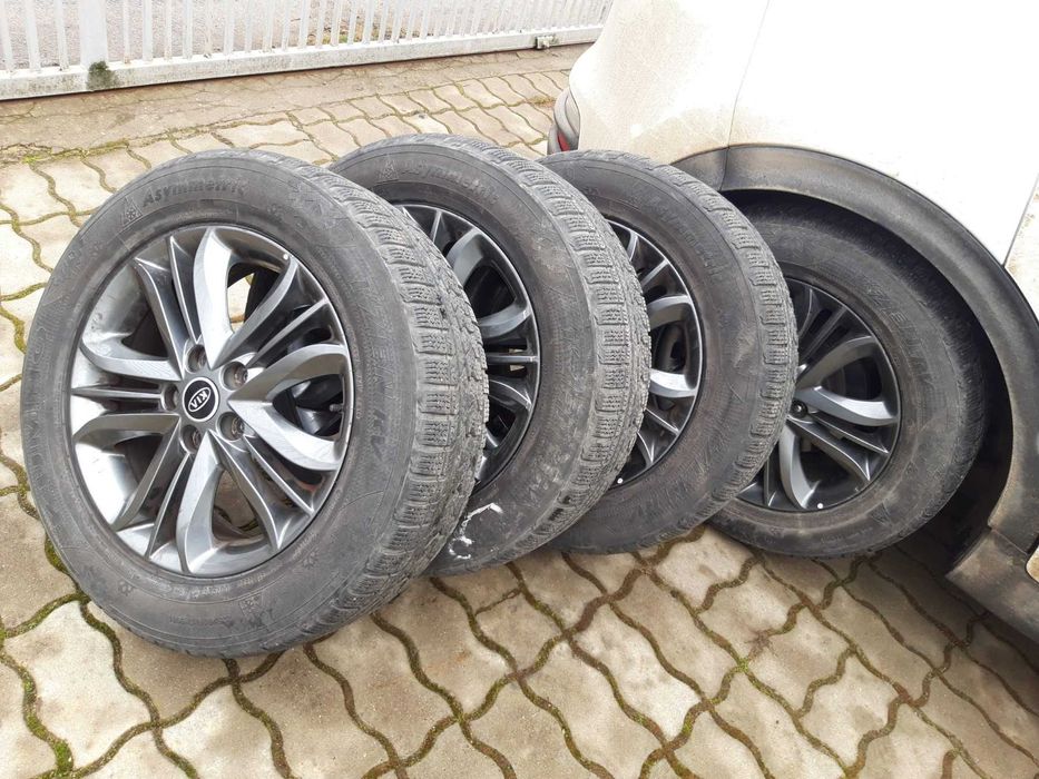 алуминиеви джанти със зимни гуми 225х60х17