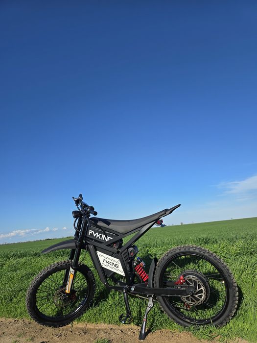 НОВА ВЕРСИЯ 5000W!! EKX ULtra Електрически кросов велосипед eBike