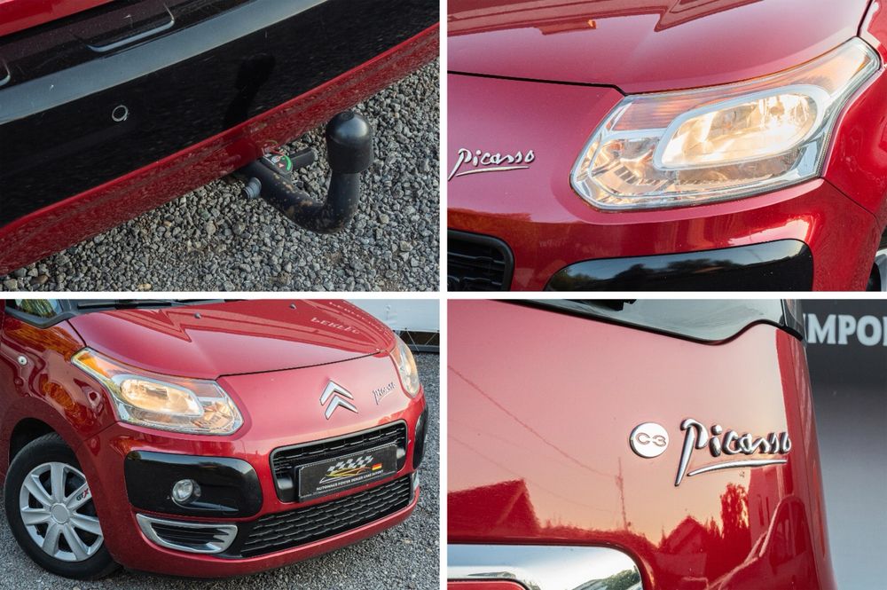 Citroen C3 picasso - 2013 - euro 5 - dublu climatronic - senzori - scaune incalzite - geamuri electrice - carlig - auto recent adus in tara !!!