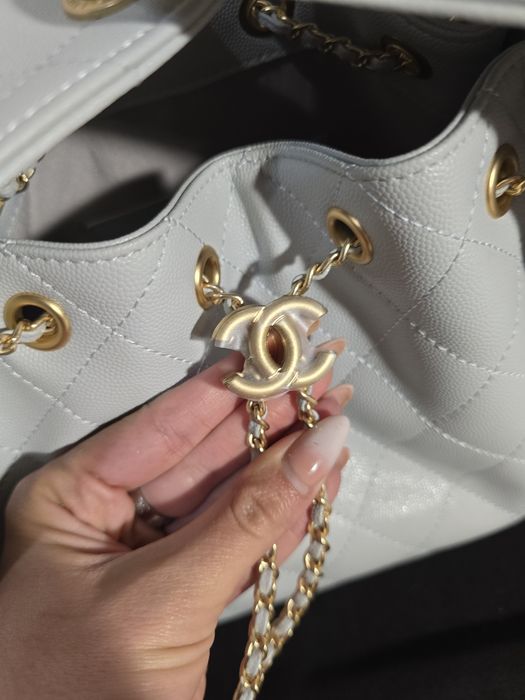 Налична чанта Chanel Hobo 25S синя