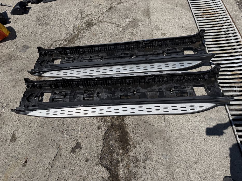 Praguri / Ornamente praguri aluminiu Mercedes GLC C253 X253 W253 2015-2022