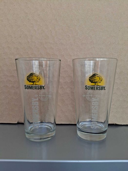 Чаши San Benedetto, Somersby, Devin, чаши за водка, бира 21 броя