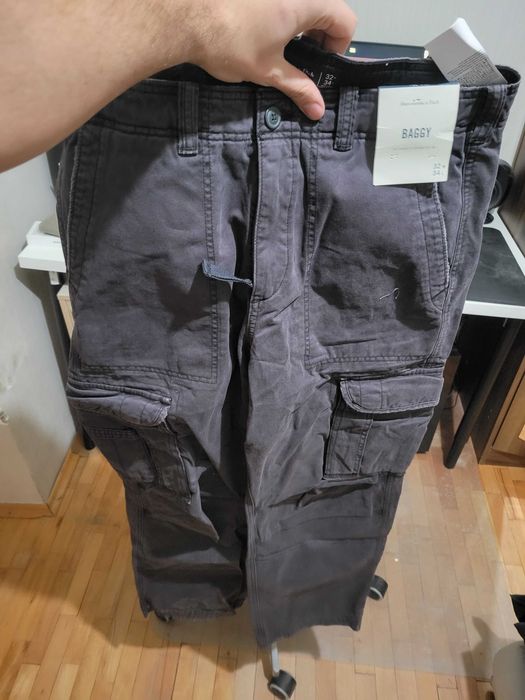 Уникален Карго паннталон Abercrombie & Fitch  - нов, взиман за 80 евро