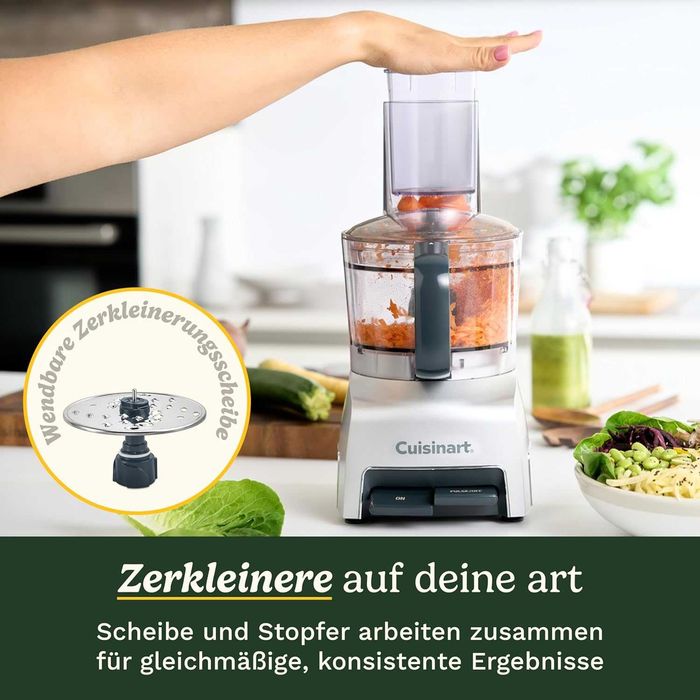 Нов Кухненски Робот Чопър Cuisinart FlexPrep 1.1L, 300W, 2 години Гаранция