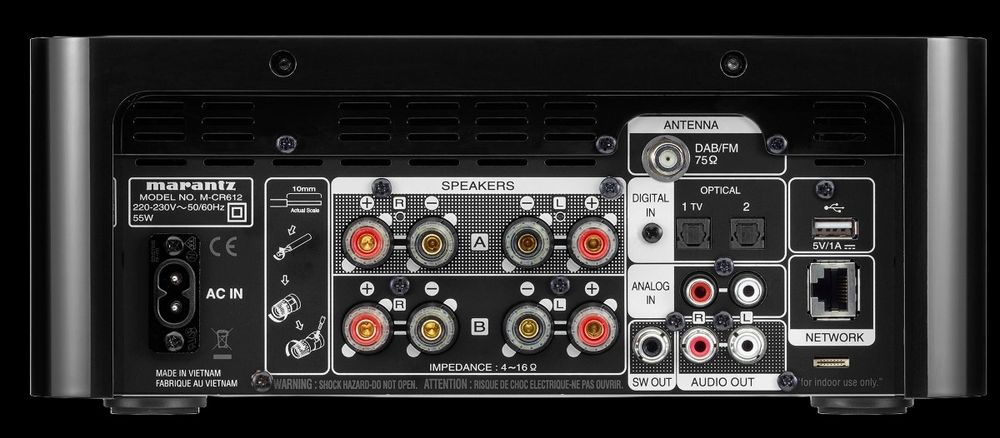 Receiver DAB+ streamer Marantz M-CR 612