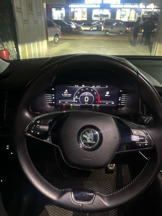 Skoda Kodiaq sportline позиция
