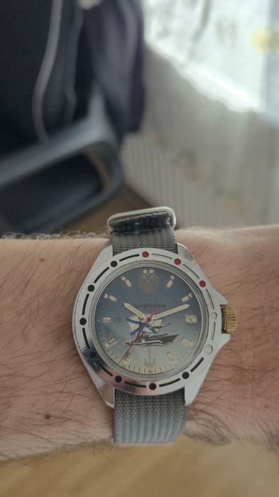 Vostok admiralskie + curele nato