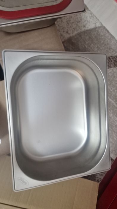 Cuve GN 1/4 si GN 1/2 cu capac silicon si H 100mm