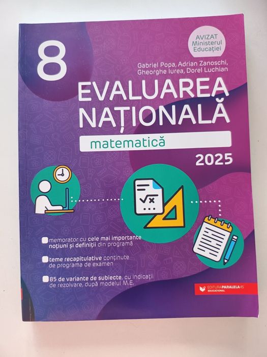Culegeri de matematică pentru gimnaziu, clasele 5, 7, 8