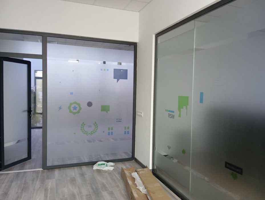 Матовый туманка оракал тонировка офис здания ва барча ойналарга