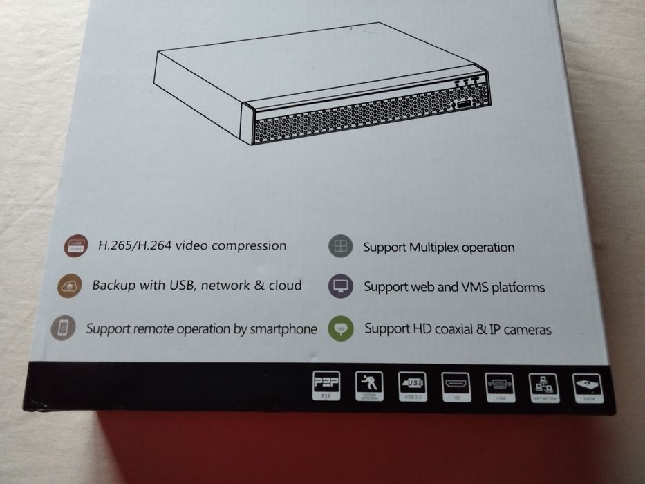 голям HD SMART VIDEO RECORDER за 4 бр. HD камери нов
