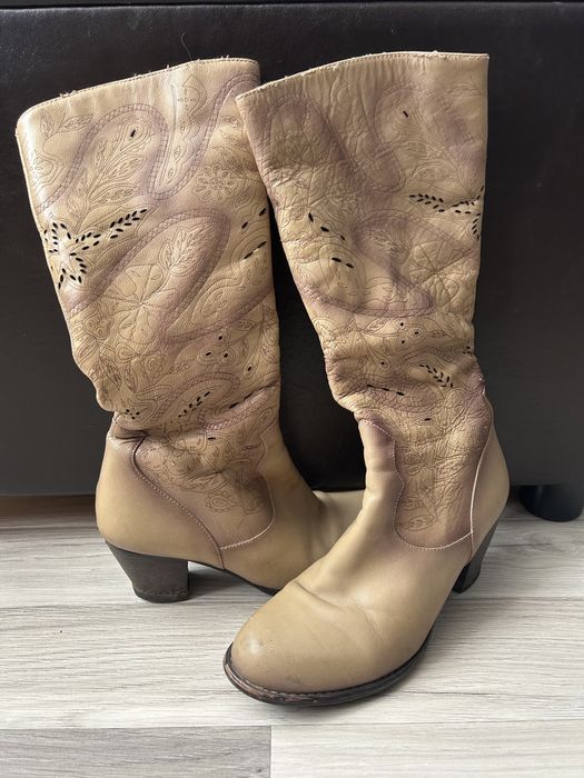 Ботуши естествена кожа