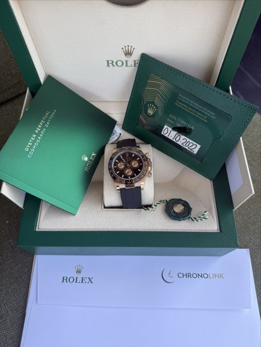 Rolex Oyster Perpetual Cosmograph Daytona 18kt Everose Gold