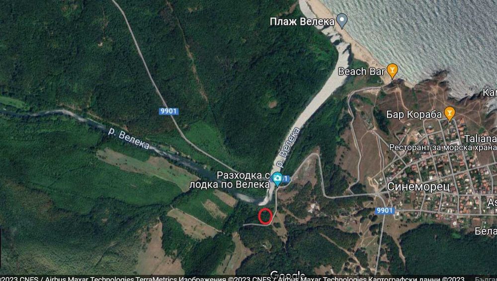 Продава се Парцел в с. Синеморец, Област Бургас - 3981 кв.м за 60 €/кв.м - Снимка #5