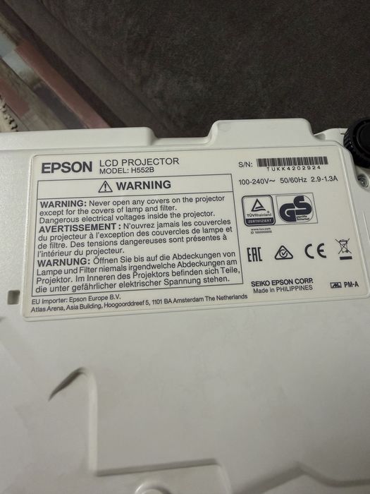 Videoproiector Epson EB-S18