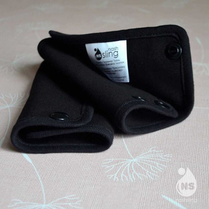 Универсални протектори за ергономична раница за бебе - сиви, черни