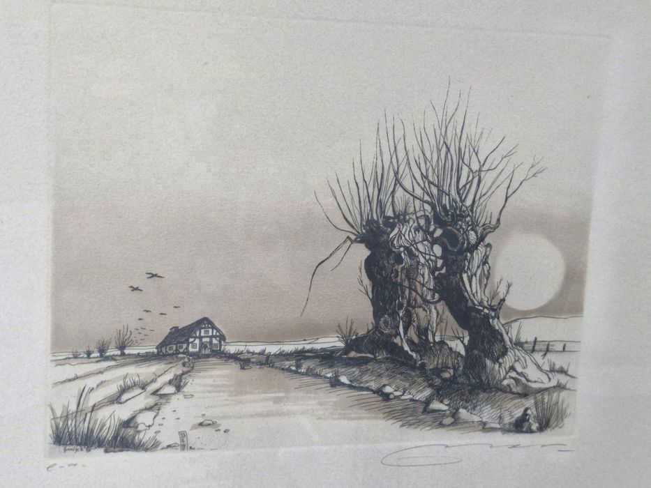 Tablou Gravură Udo Nolte