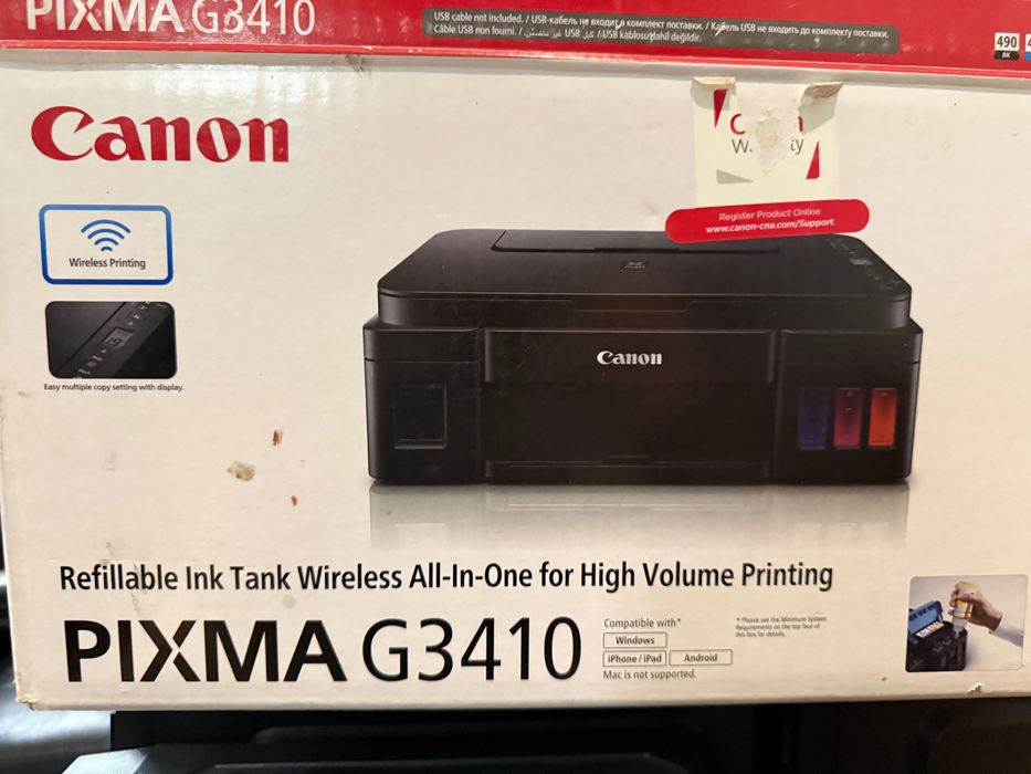 Printer Canon g 3410