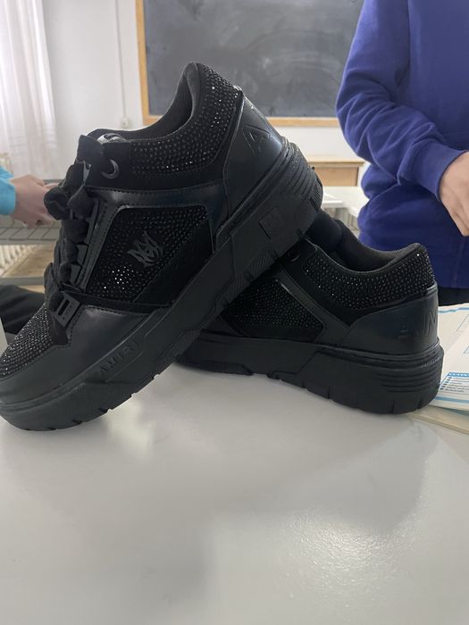 Amiri MA-1 negri cu diamante