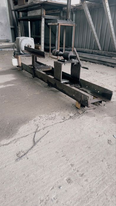 ТОКАРНЫЙ СТАНОК по дереву 220В. Самодельный.