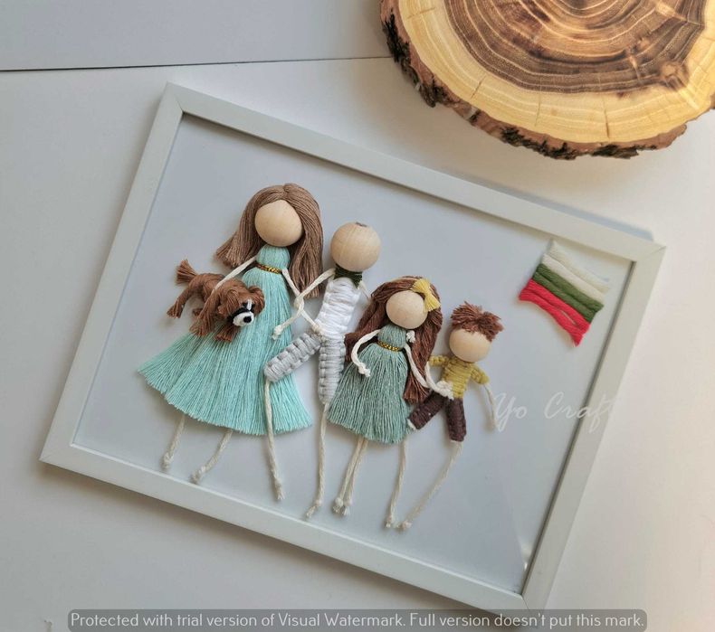 Персонализирани макраме изделия