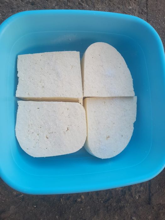 Vand branza de vaca-disponibil 100 de kilograme-pret-25 lei