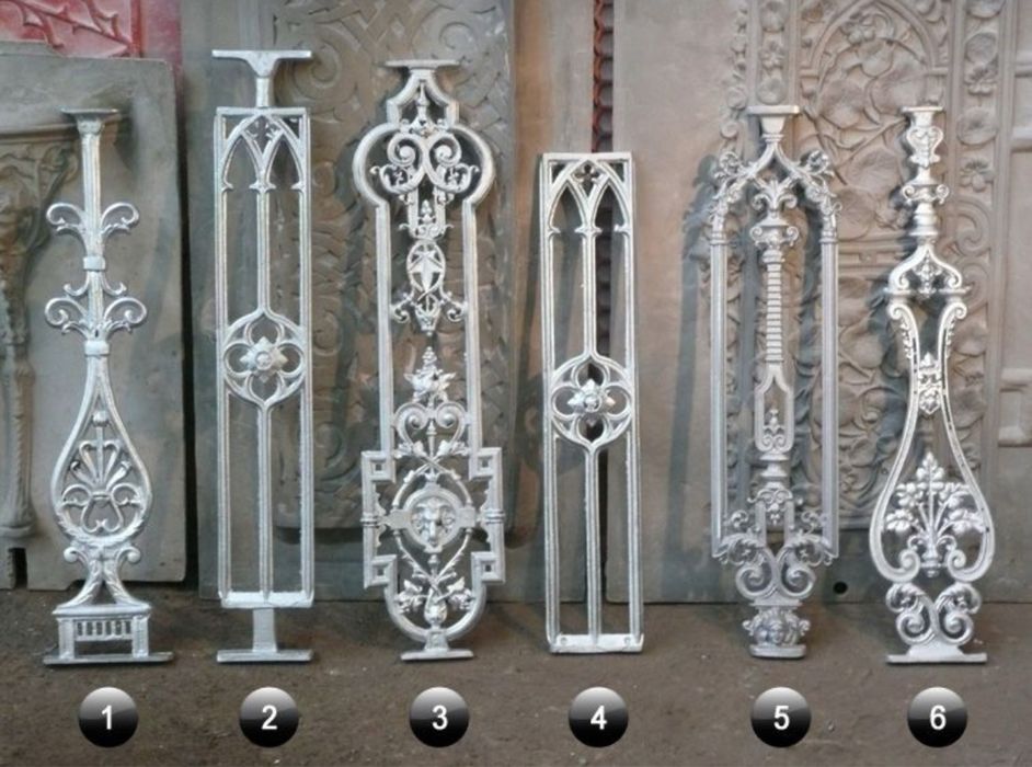 Производство литых металлических и чугунных решеток и перил