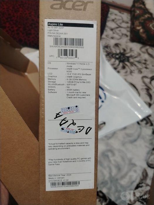 Acer core 3 lite 15