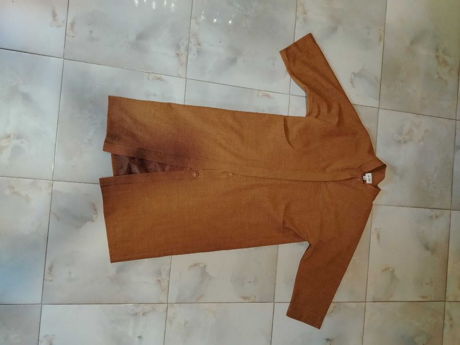 Палто дълго есенно