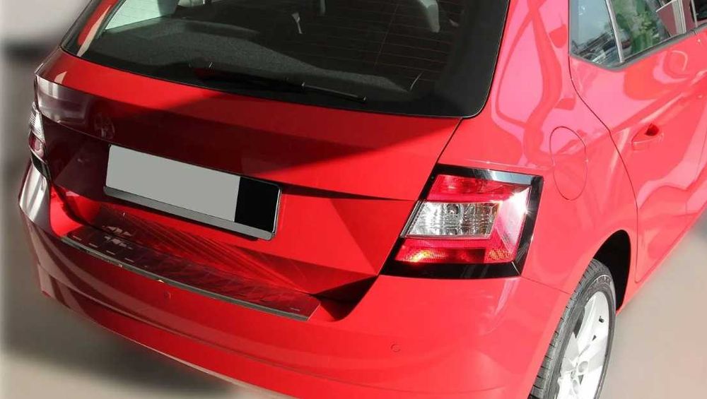 Protectie ornament bara spate Skoda Fabia Rapid Octavia Superb