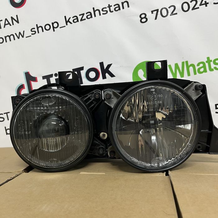 Hella black переделка bmw e34