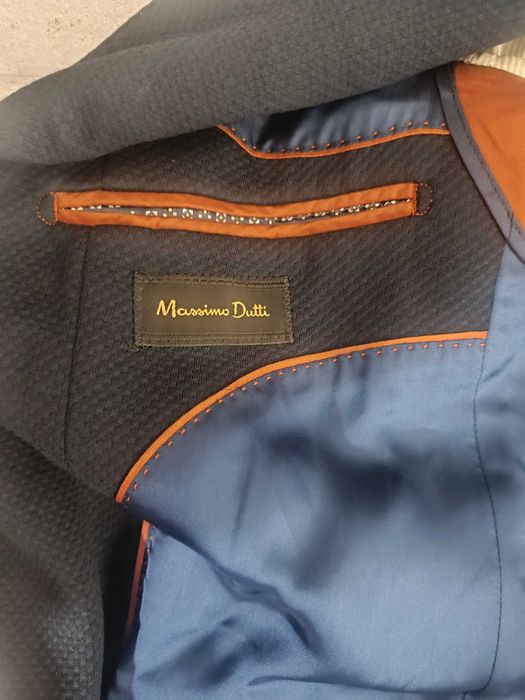 Massimo Dutti navy jacket Мъжко спортно сако