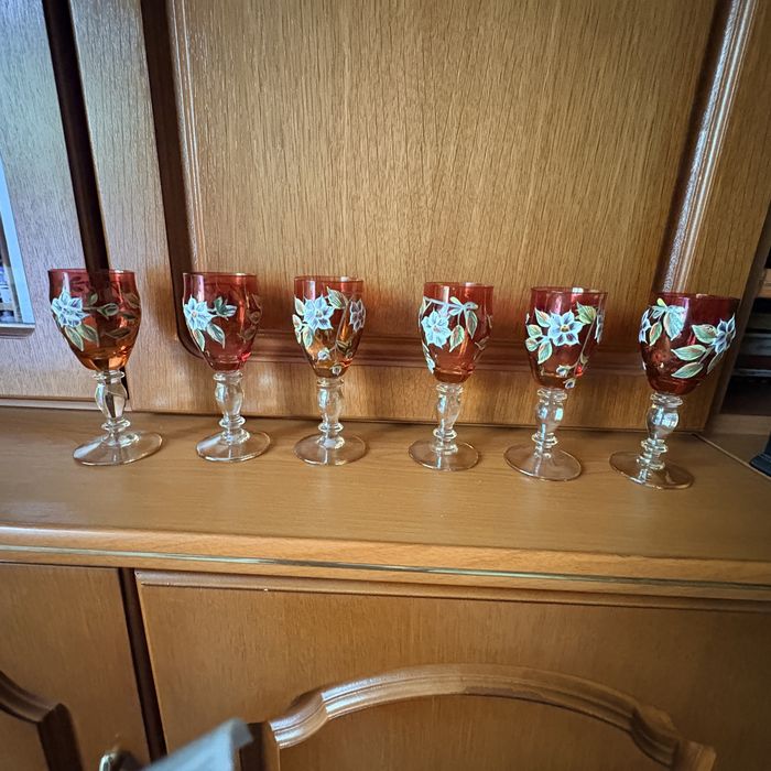 Vand set pahare pictate manual
