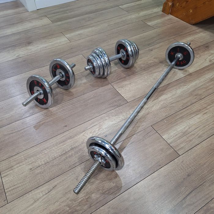 Продаются гантели разборные по 20 кг + гриф