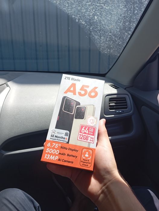 Zte blade A56 4/64 YANGI OCHILMAGAN