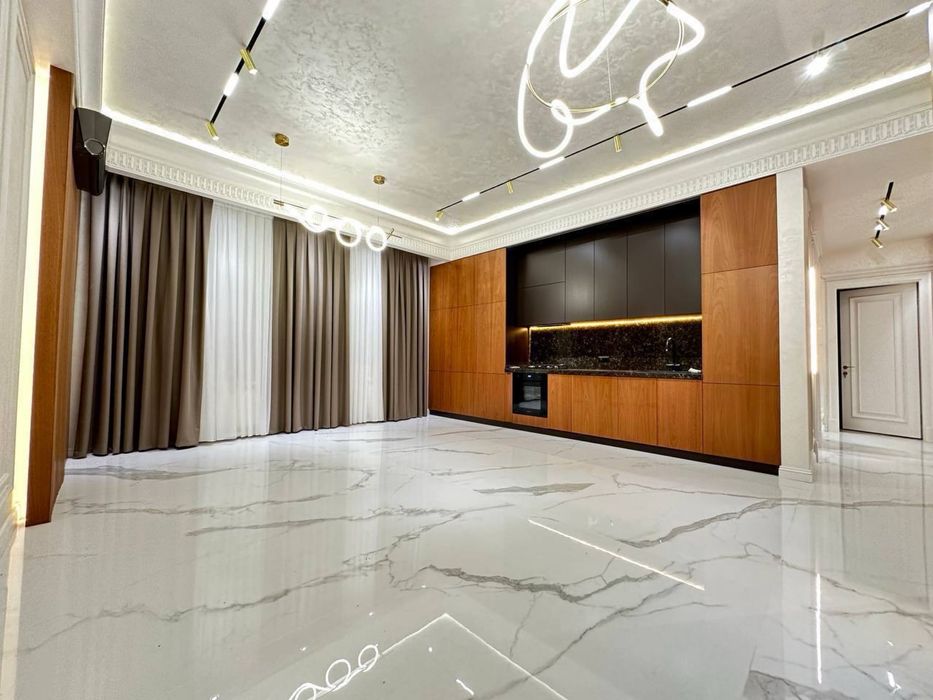 Алайский Габус! Новая 3 комнатная квартира 120м2! С Авторским ремонтом