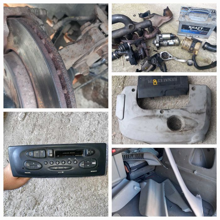 Продавам рено сценик1.9дси на части