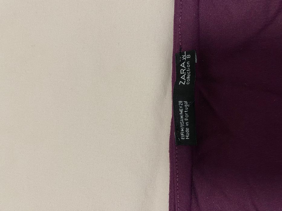 Тъмно лилав Потник на Zara