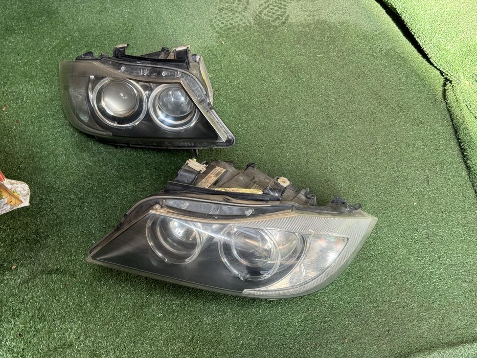 Set Faruri xenon e90// 2005-2007 //Complete -stare perfecta// Pret Set