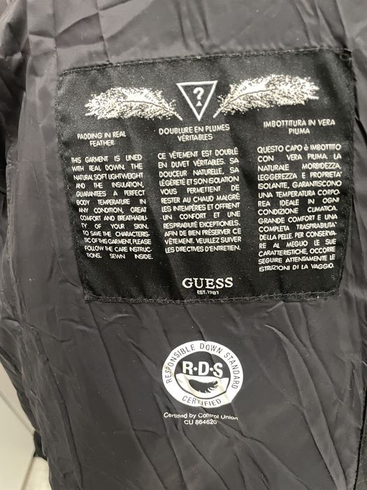 Пуховик Guess Женский Оригинал