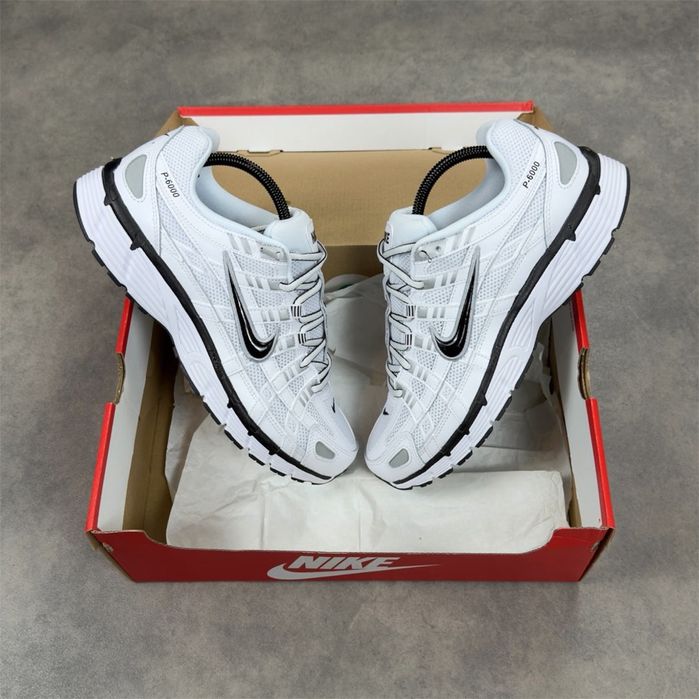 Nike P-6000 'White Metallic Silver Flat Silver'