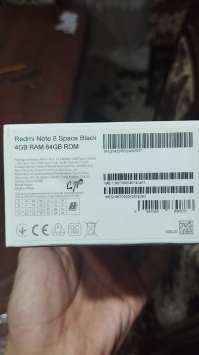 Redmi Note 8 4+64 б/у