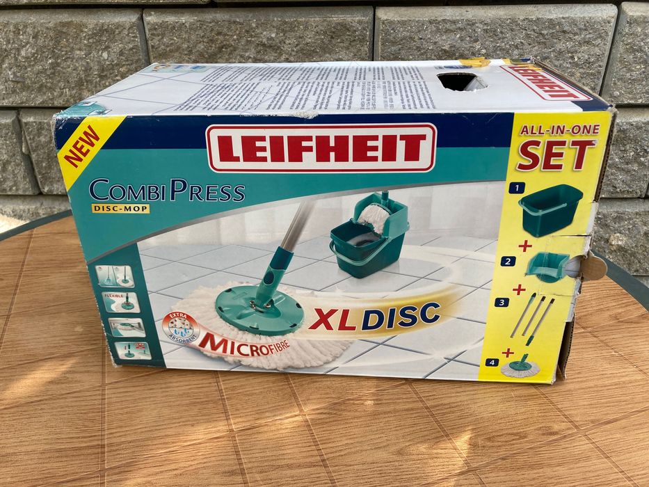 Моп с кофа - Leifheit Disc Mop Combi Press
