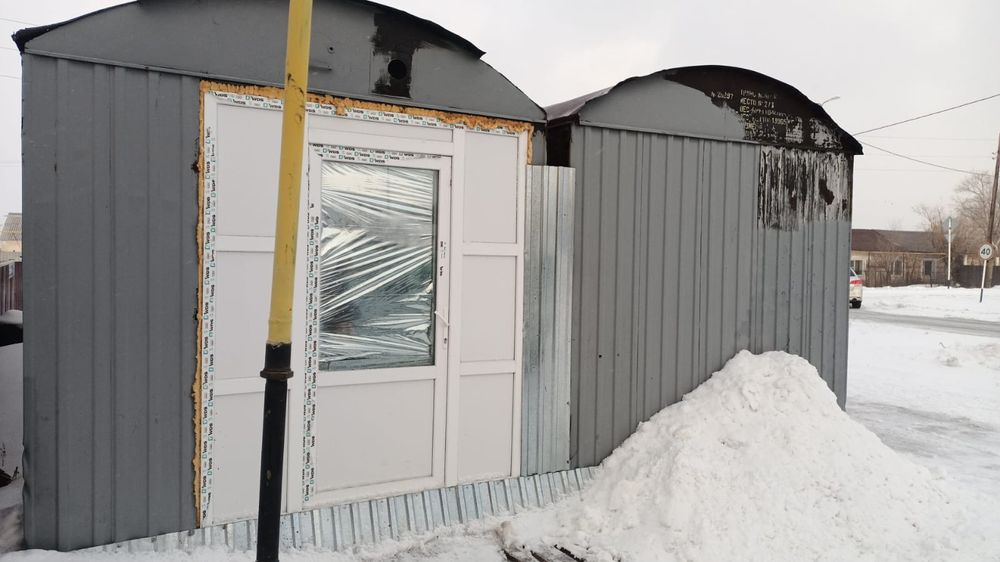 Железный контейнер