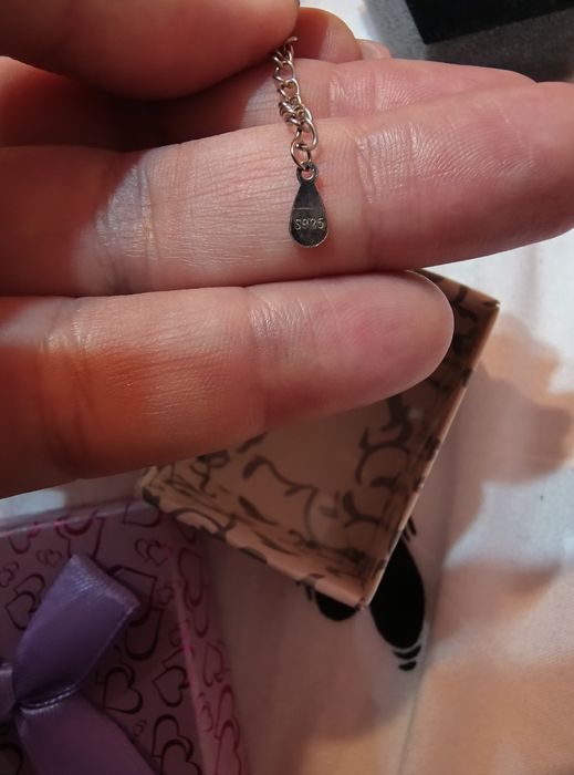 Сребърни колиета "пеперуда"