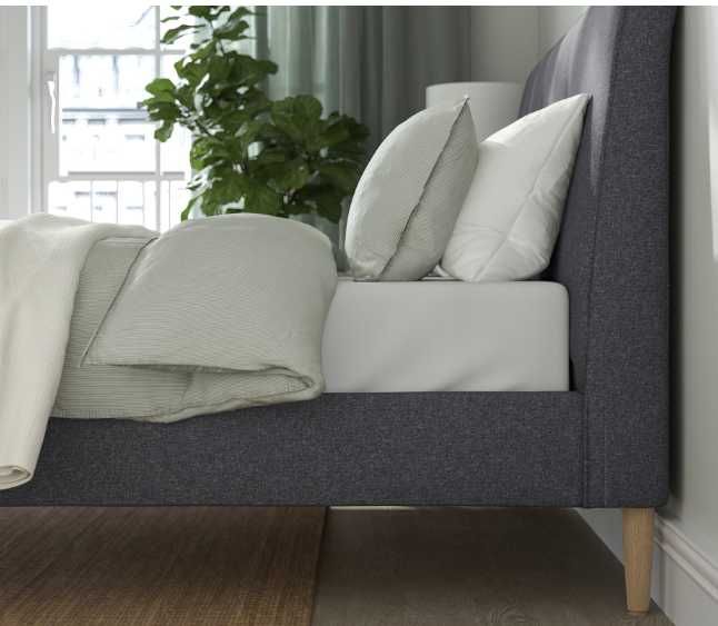 Легло ИКЕА IDANÄS тапицирано 167×222 см — много запазено