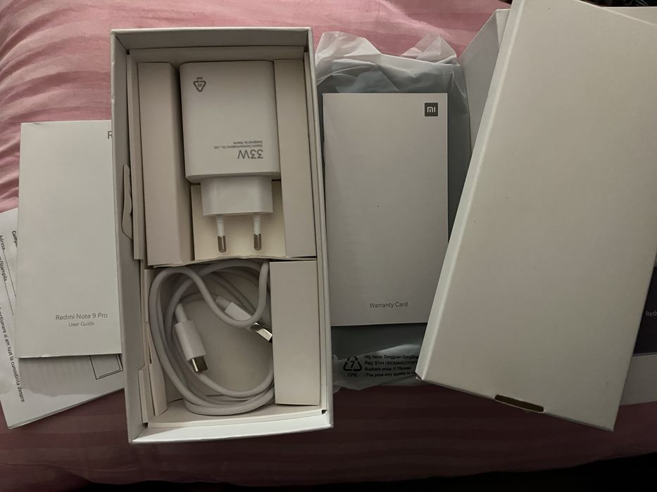 Vand schimb Redmi note 9 pro ca nou fullbox negociabil