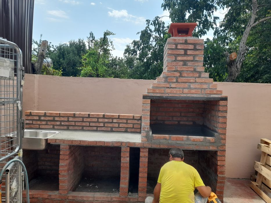 Gratar de curte simplu