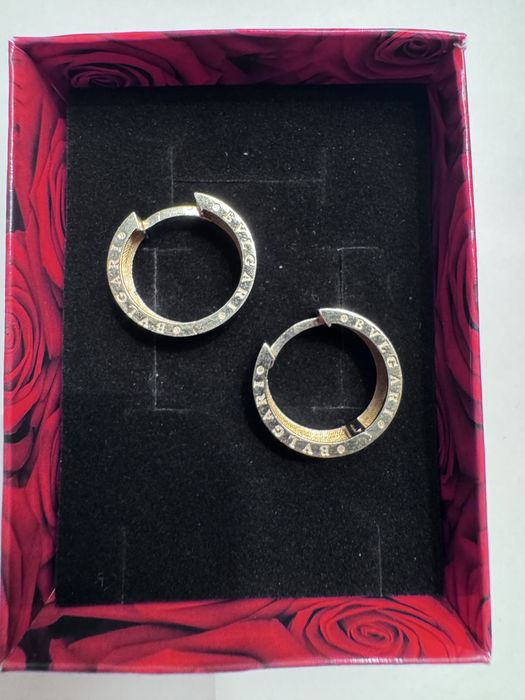 Золотые новые серьги