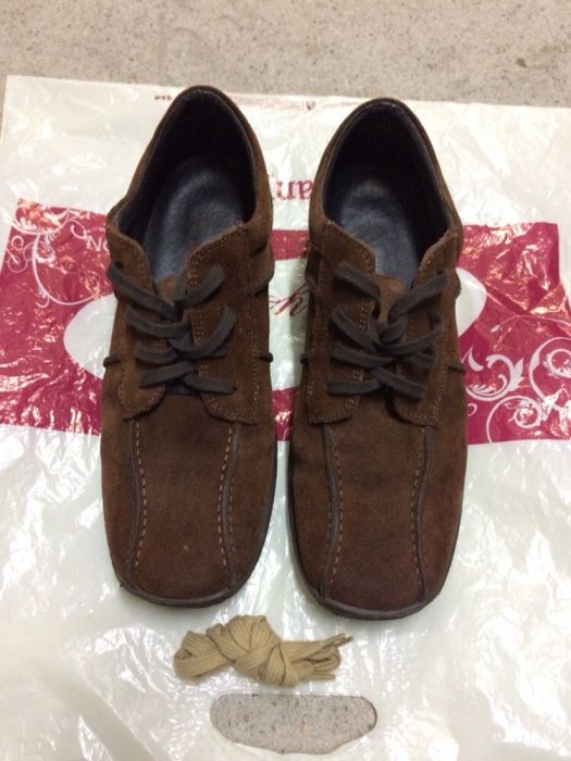 Pantofi piele intoarsa